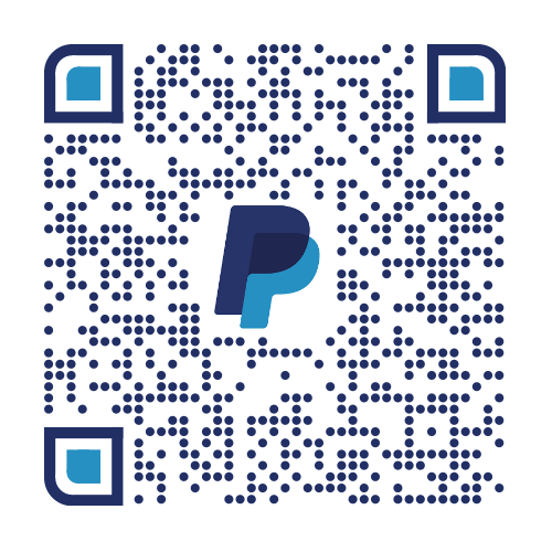 PayPal donation QR code